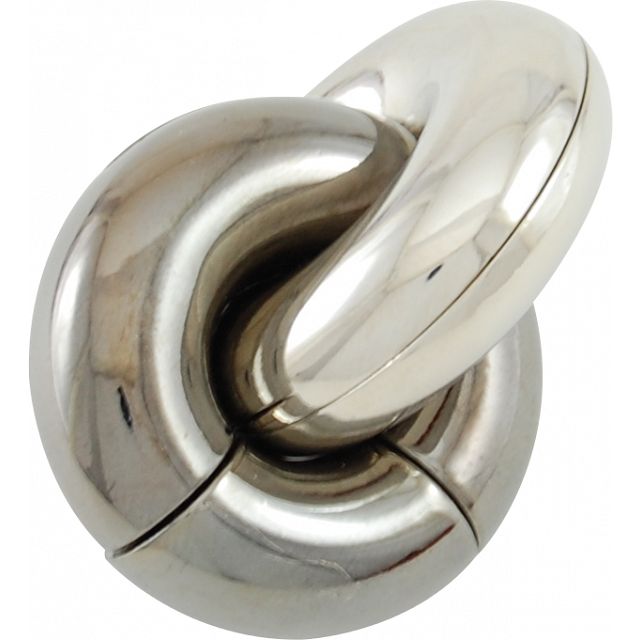 Huzzle Cast Donuts Metal Puzzle