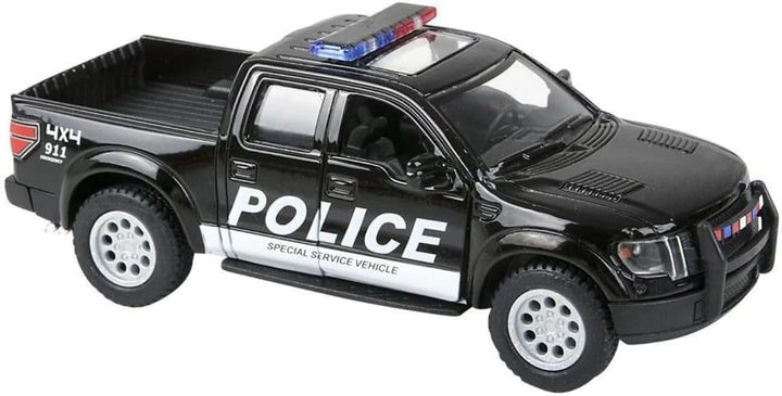 Kinsmart 5" 2013 Ford F-150 SVT Raptor SuperCrew Die Cast Pull Back Vehicle