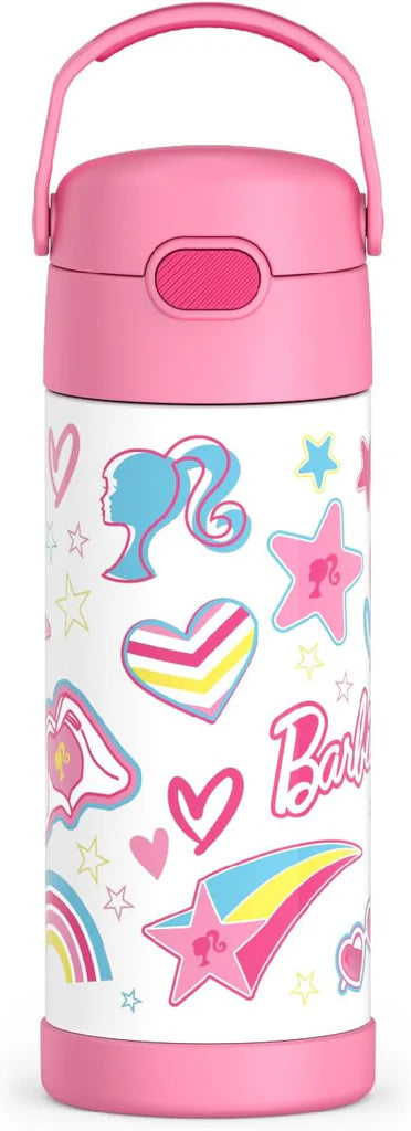 Thermos FUNtainer Bottle W/ Carry Handle & Straw 14oz- Licensed Designs