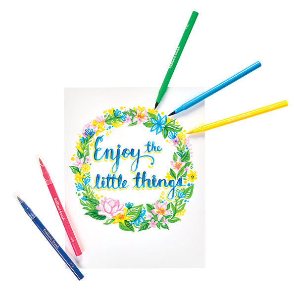 Brilliant Brush Brush Markers