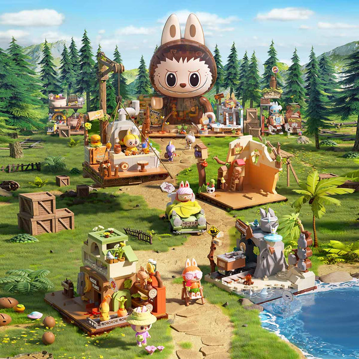 The Monsters Forest Secret Base Series Blocks Part 2 Genius Cook - FINAL SALE