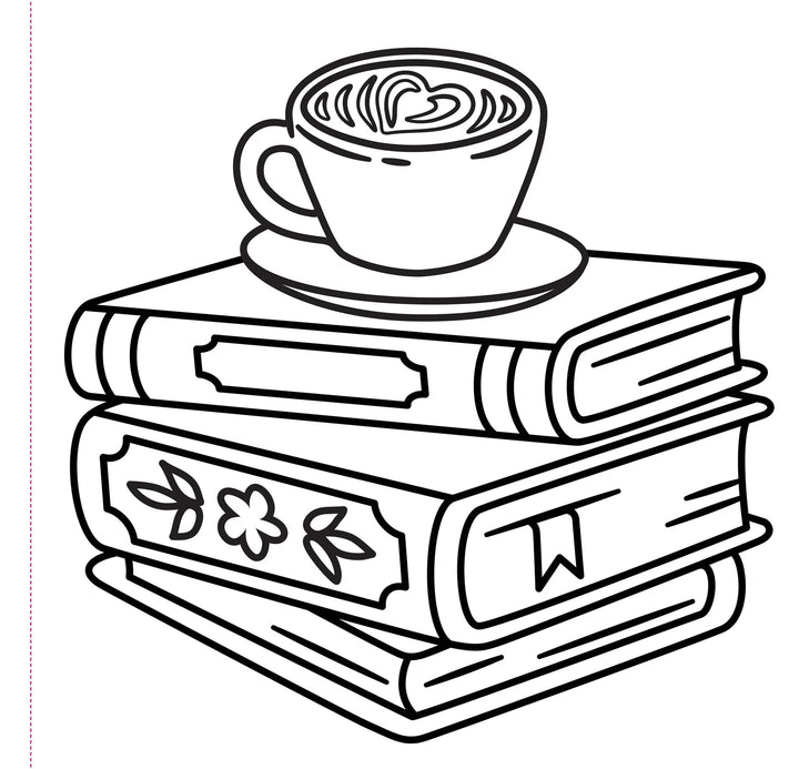 Color Me Comfy Adult Colouring Book