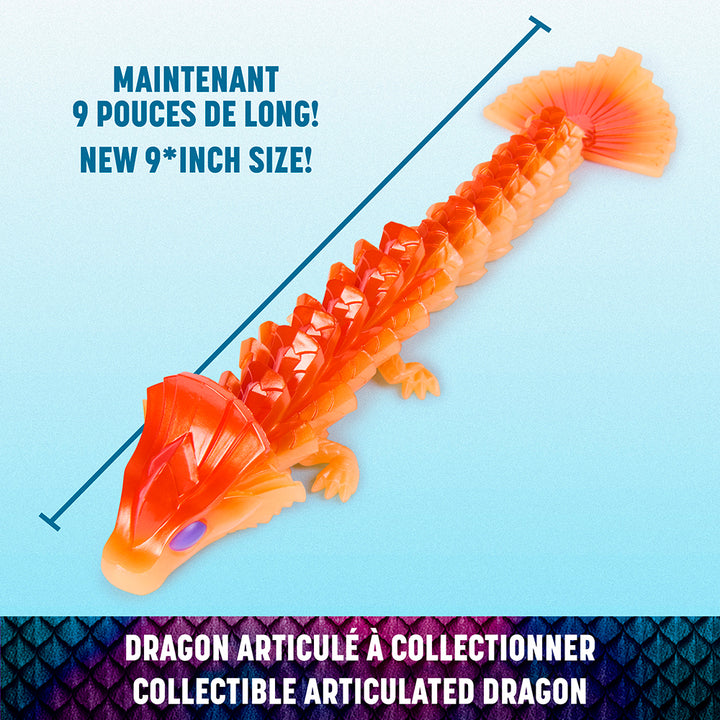 CrystaLynx Collectible Articulated 9" Dragon Figure