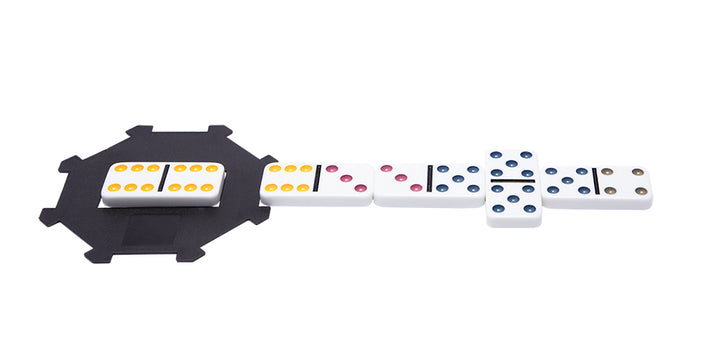 Double 6 Colour Dot Dominoes