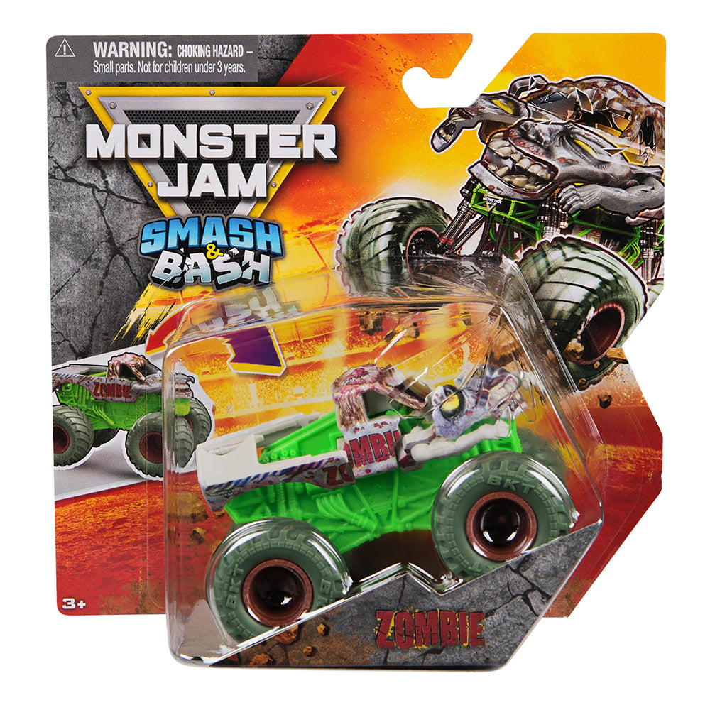 Monster Jam - 1:64 Truck Smash & Bash Assorted