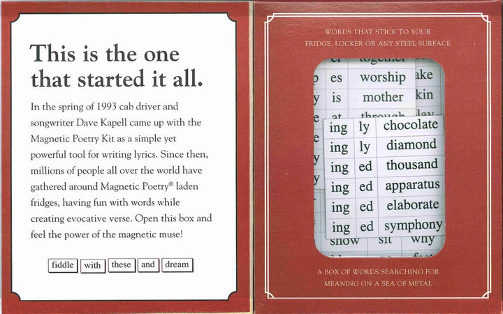 Original Magnetic Poetry Kit