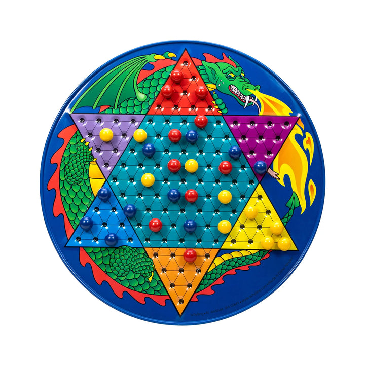 Tin Chinese Checkers & Checkers