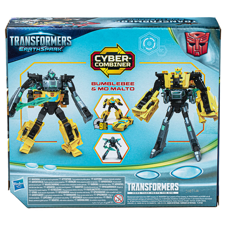 Transformers EarthSpark - Terran Combiner - Mo Malto and Bumblebee