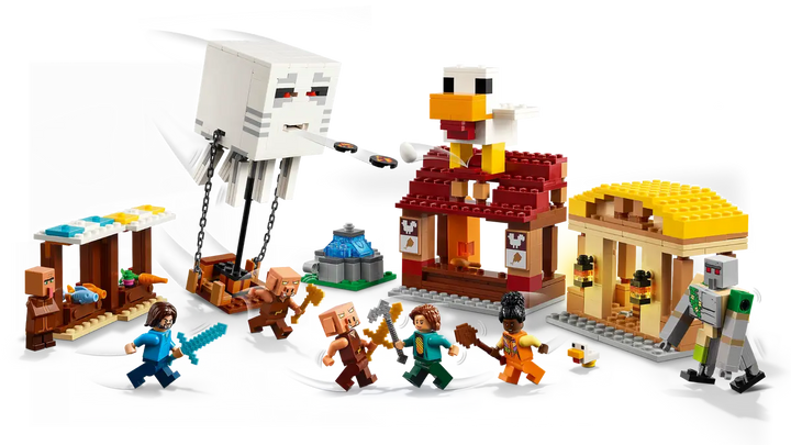 LEGO® Minecraft® The Ghast Balloon Village Attack