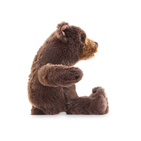 Folkmanis Mini Brown Bear Finger Puppet
