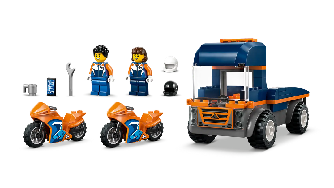 LEGO® City Motorcycle Transporter