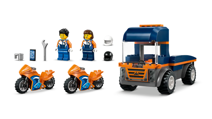 LEGO® City Motorcycle Transporter