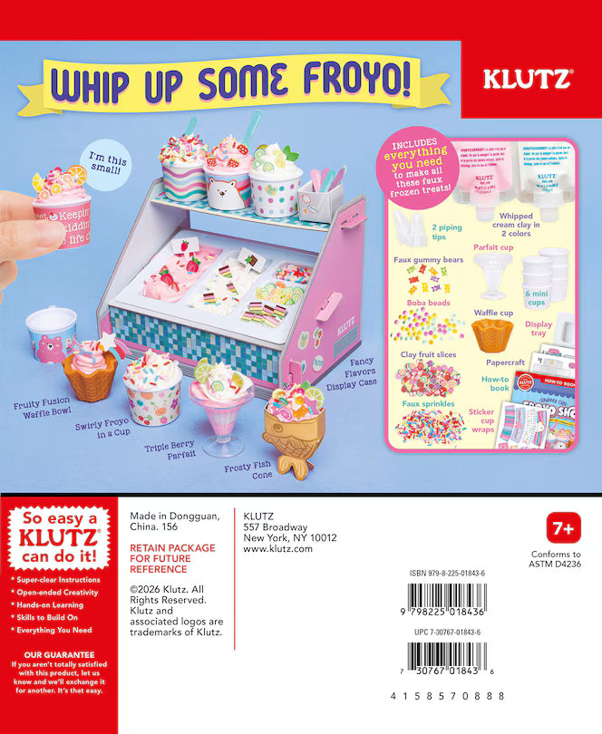 Klutz: Whipped Clay Froyo Shop