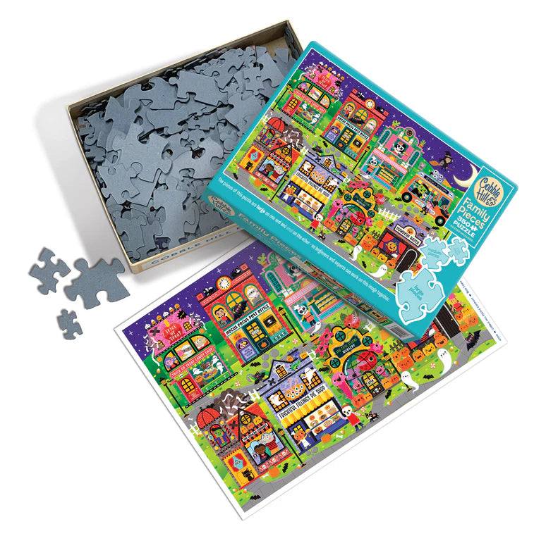 Cobble Hill Boo Town Jigsaw Puzzle 350pc Family Puzzle