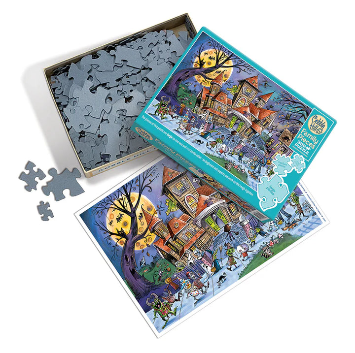 Cobble Hill Haunted House Jigsaw Puzzle 350pc Family Puzzle
