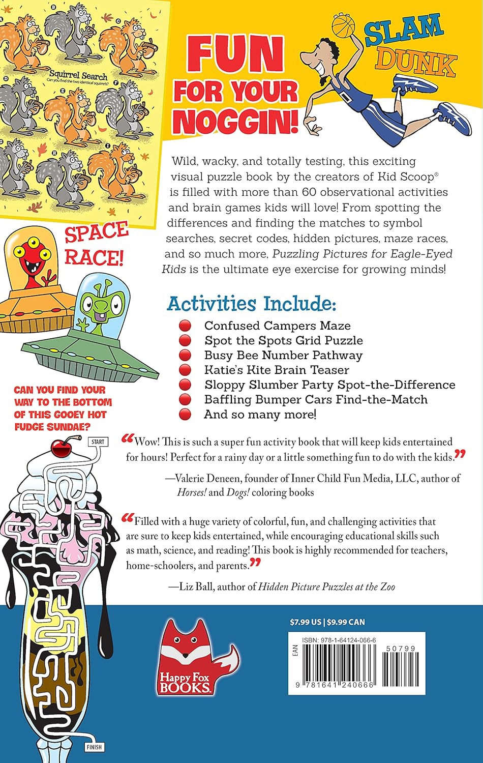 Puzzling Pictures For Eagle-Eyed Kids: Test Your Detective Skills With 60 Fun Challenges