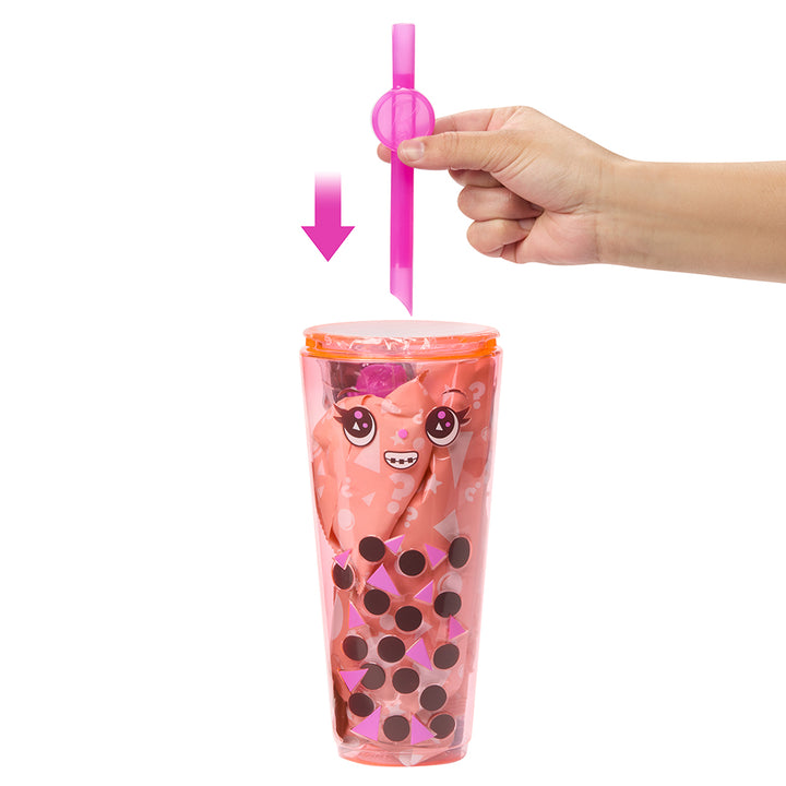 Barbie Pop Reveal - Boba Series (Pink)