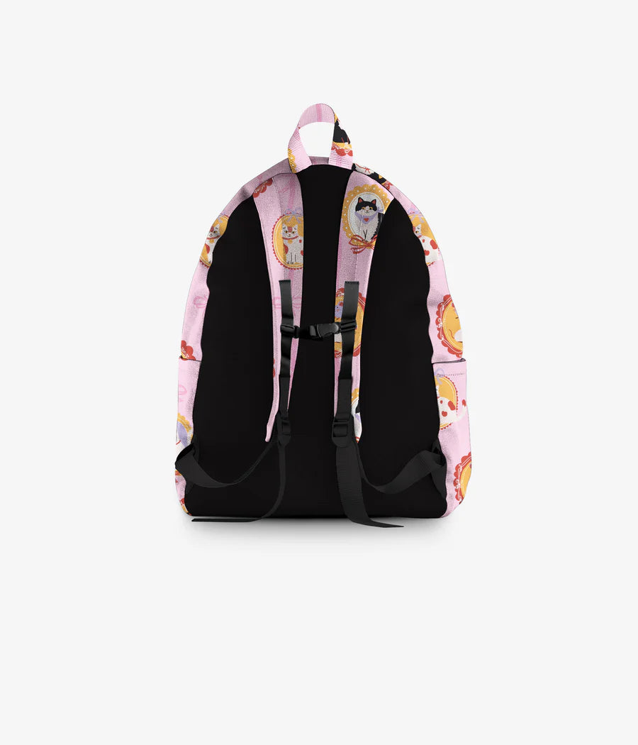 Headster Kids Kitty Charm 20L Backpack - Smart Pink