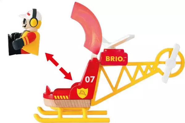 BRIO World Firefighter Helicopter