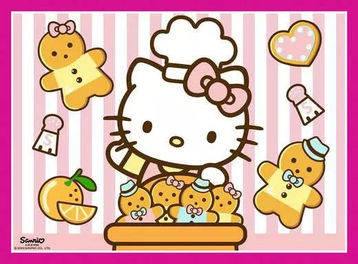 Ravensburger Hello Kitty: Dream Big, Sparkle More! 4 In A Box - 12, 16, 20, 24 pc Puzzle