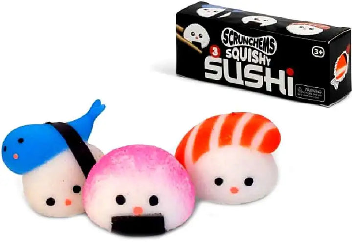 Scrunchems Squishy Sushi (3 Pcs)