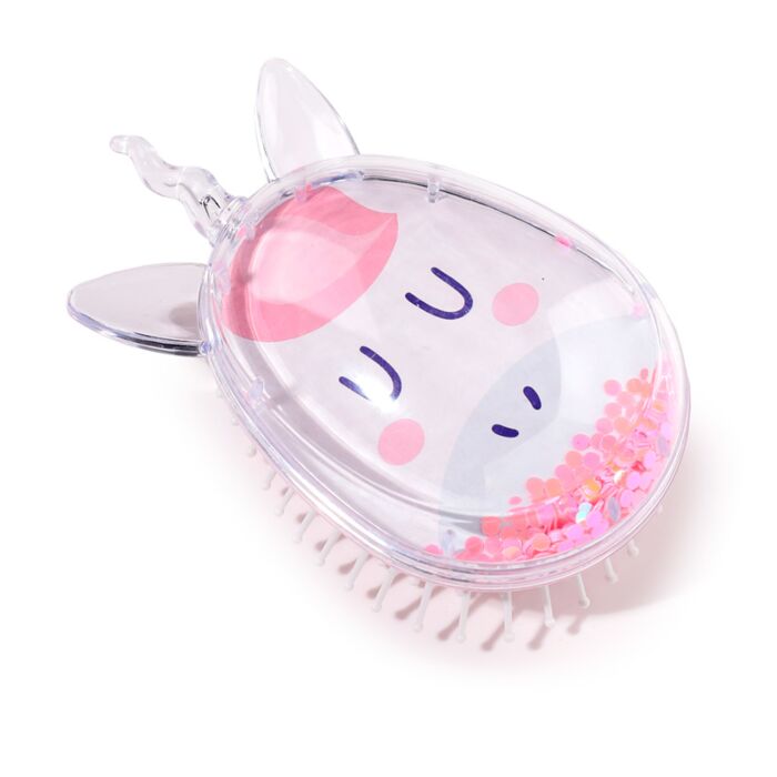 Unicorn Magic Shaped Glitter Hair Brush