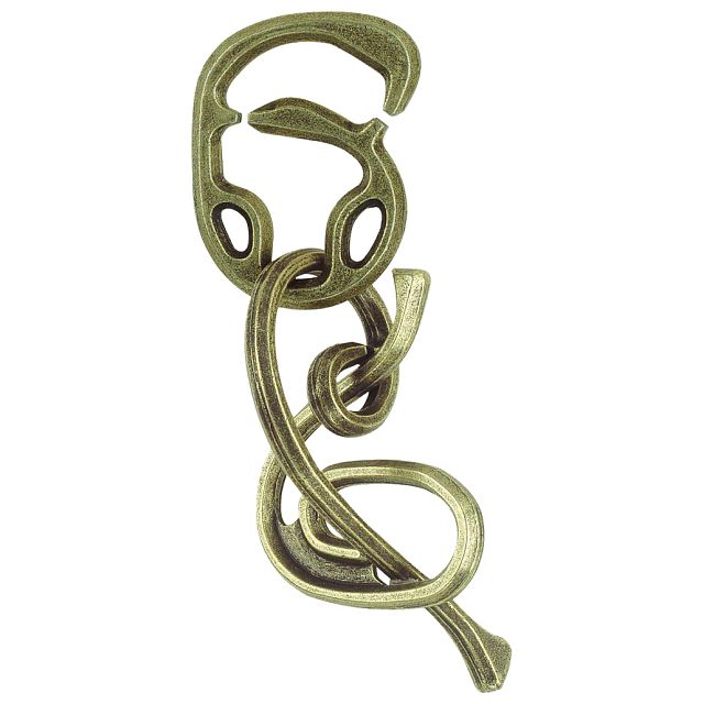 Huzzle Cast Enigma Metal Puzzle