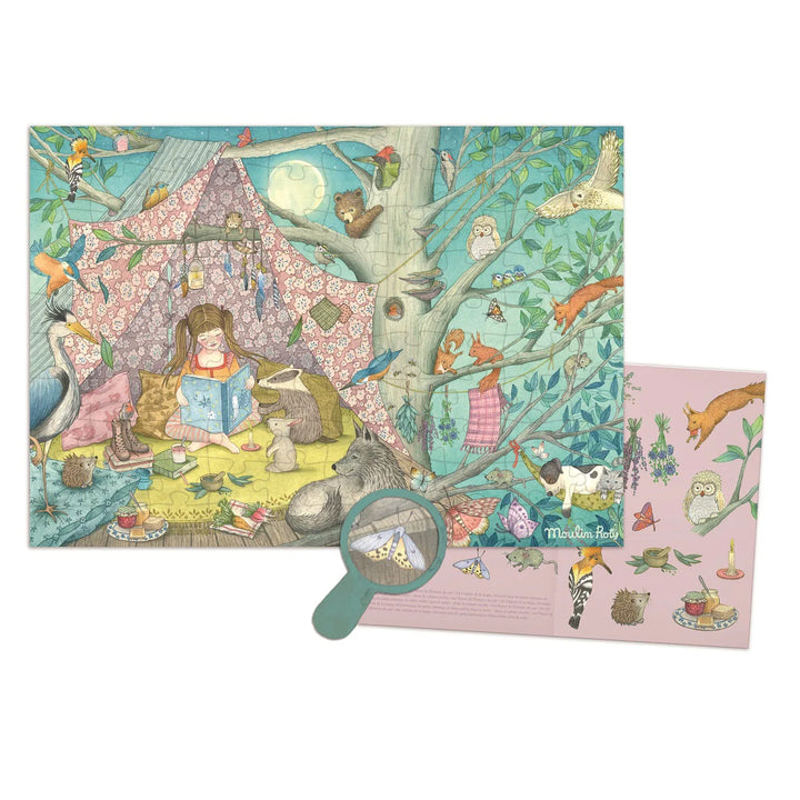 Moulin Roty Les Rosalies - Secret Playhouse Puzzle 100pcs