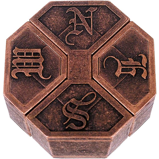 Huzzle Cast News Metal Puzzle