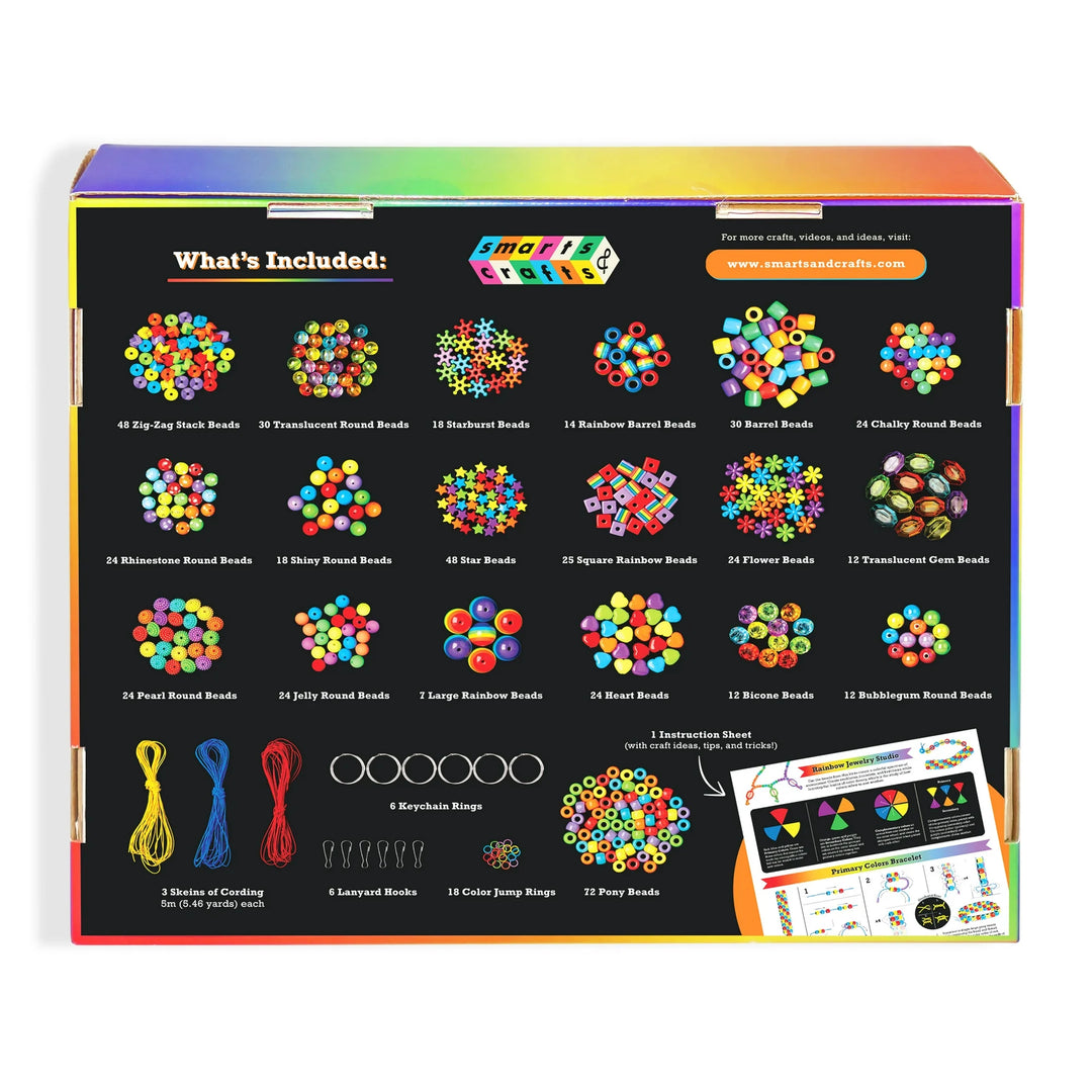 Smarts and Crafts Rainbow Jewelry