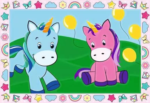 CreArt Paint by Number - Happy Unicorns