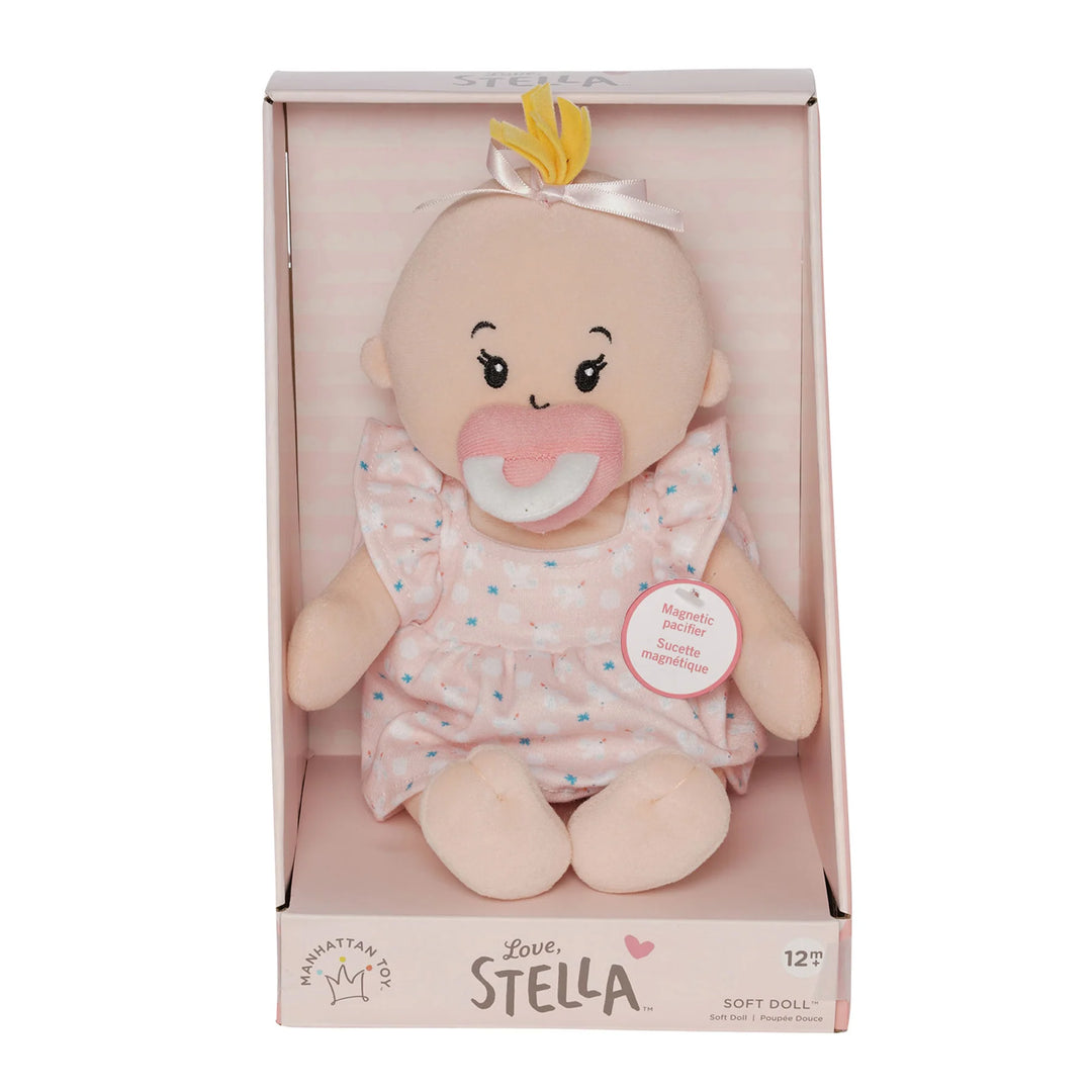Love, Stella Peach 12" Soft Doll with Blonde Tuft