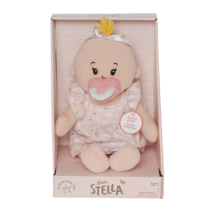 Love, Stella Peach 12" Soft Doll with Blonde Tuft