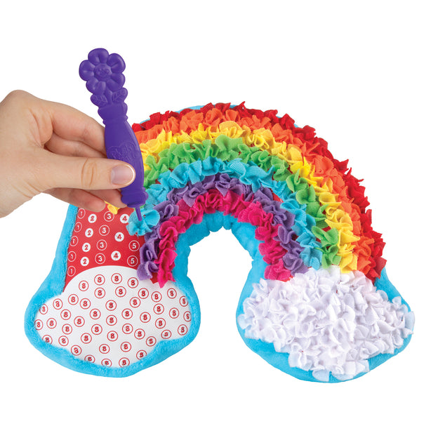 PlushCraft: Rainbow Pillow