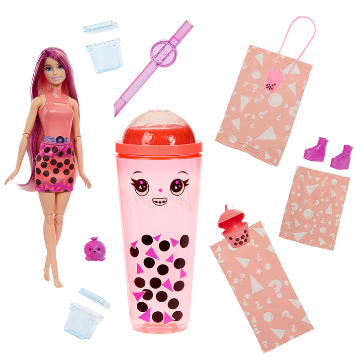 Barbie Pop Reveal - Boba Series (Pink)