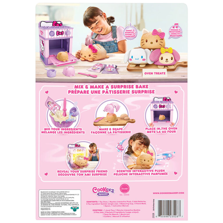 Cookeez Makery Hello Kitty And Friends Oven Playset