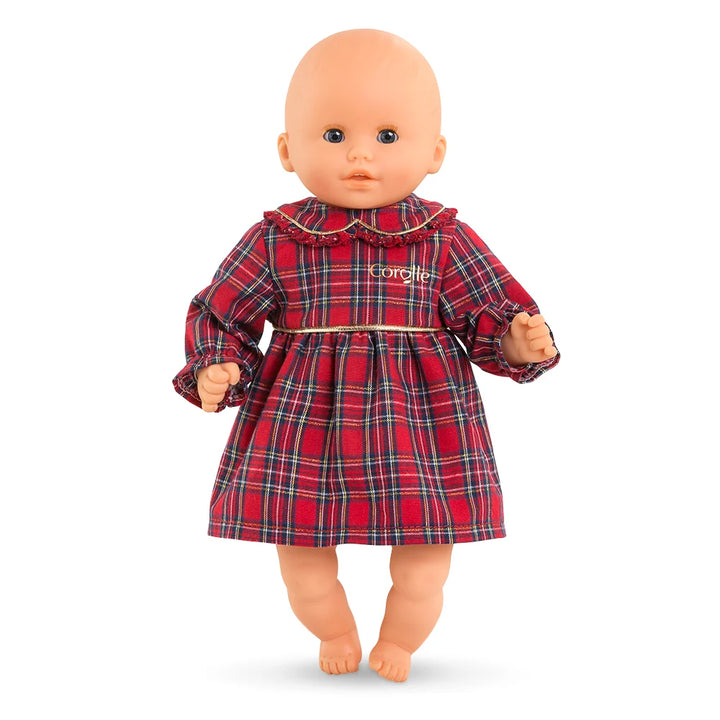 Corolle Baby Doll Holidays Dress for 12" Dolls