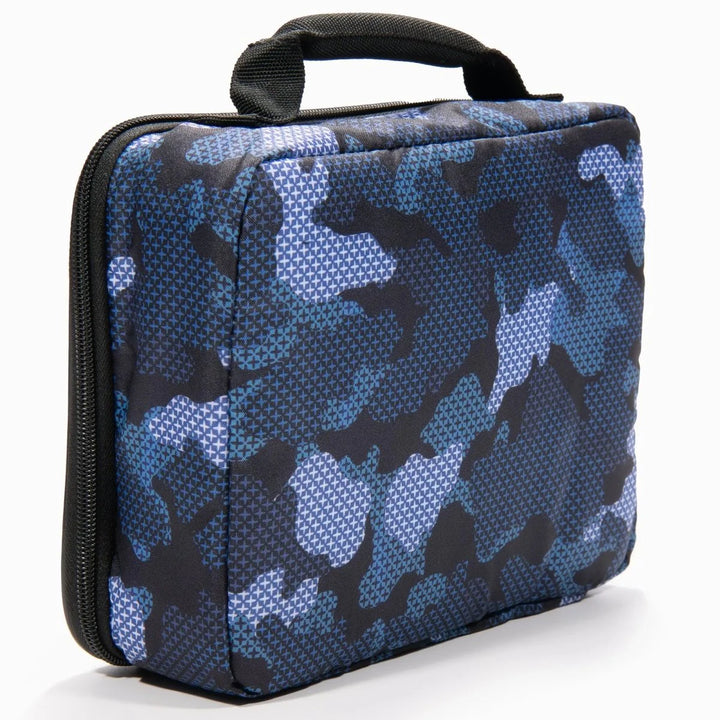 Thermos Blue Hatch Camo Soft Lunch Box With Mesh Pocket