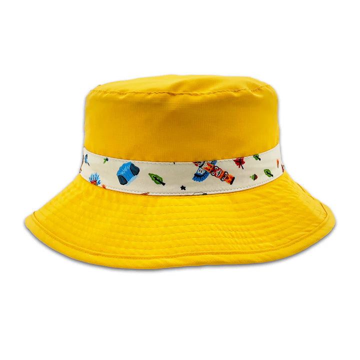 Toronto Canada Icons Reversible Bucket Hat (Kids)