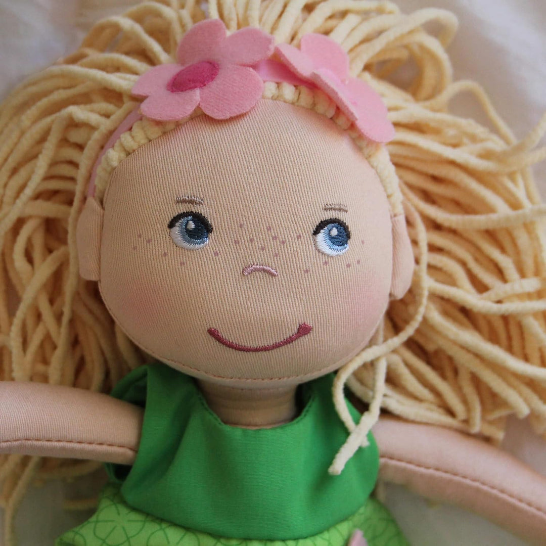 Mali 12" Soft Doll W Blonde Hair &amp; Blue Eyes