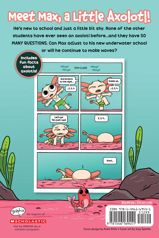 Max, a Little Axolotl #1 (An Original Graphic Novel)