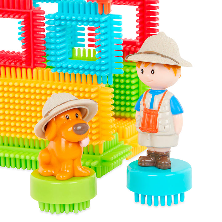 Bristle Blocks Safari Adventure Case 85 Pieces