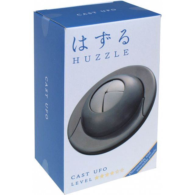 Huzzle Cast UFO Metal Puzzle