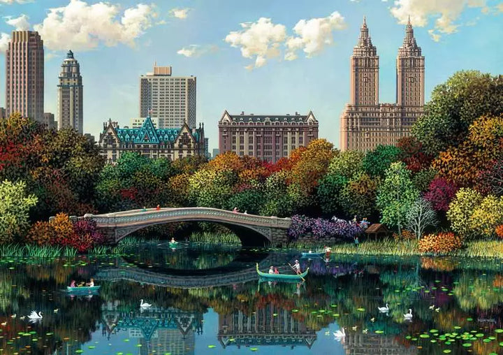Ravensburger NY Central Park, Bow Bridge 1000pc Puzzle