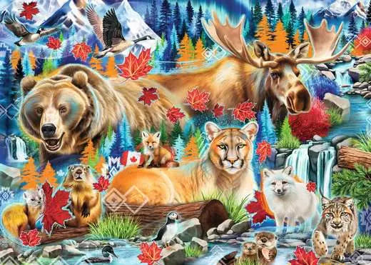 Ravensburger Wild Canada 1000pc Jigsaw Puzzle
