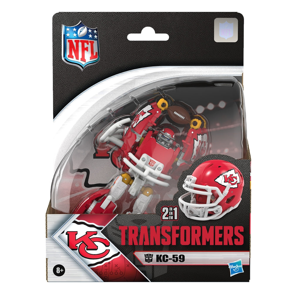 Transformers NFL Kansas City Chiefs KC-59 Action Figure