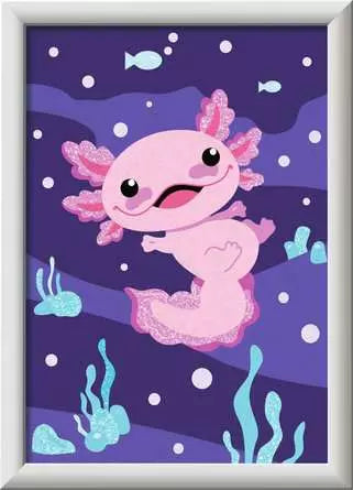 CreArt Paint by Number - Axolotl
