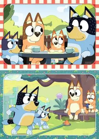 Ravensburger Bluey Family Time 2 x 12pc Jigsaw Puzzle