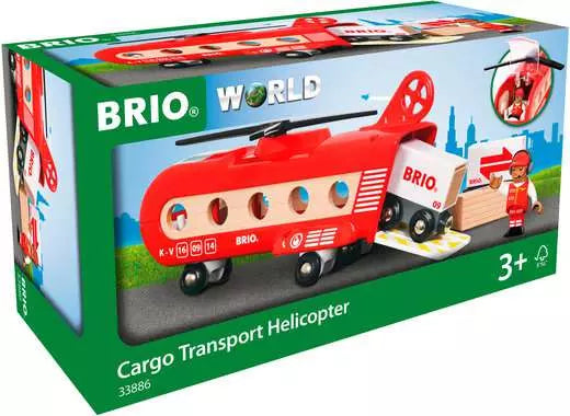 BRIO World Cargo Transport Helicopter