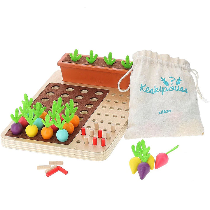 Vegetable Deduction Game